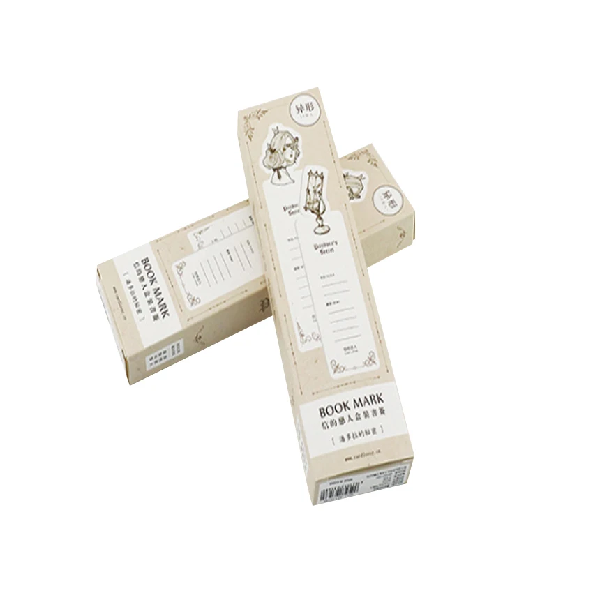 30 шт./упак. бумажные закладки Пандоры держатель для книг карта сообщений школьные