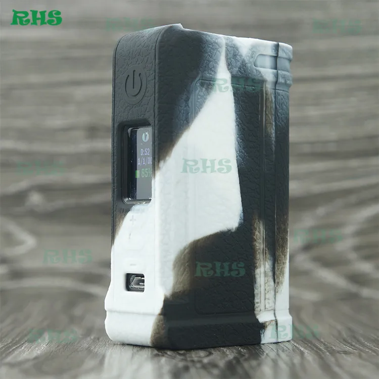 black white 5 шт. наиболее популярных элементов пара Starter Наборы Lost Vape паранормальные ДНК 75C поле Mod силиконовый чехол - Цвет: black white