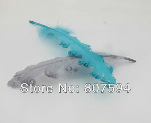 100 шт 14 18 см кудрявые Нагорно гусиные перья DIY вечерние украшения для свадьбы