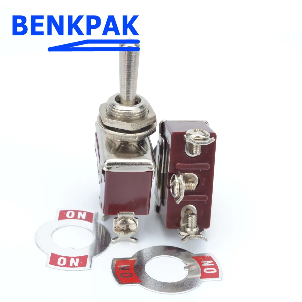 BENKPAK 12 мм серебряные контакты 3 контактный тумблер ВКЛ вкл|switch|on-on switchon-on |