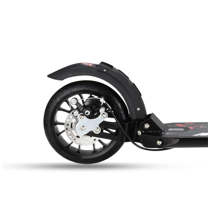 DMAX-700 Kids Children Kick Scooter Foldable PU 2 Wheels Hand Brake Bodybuilding Aluminum Alloy Urban Foot Scooter Skateboard