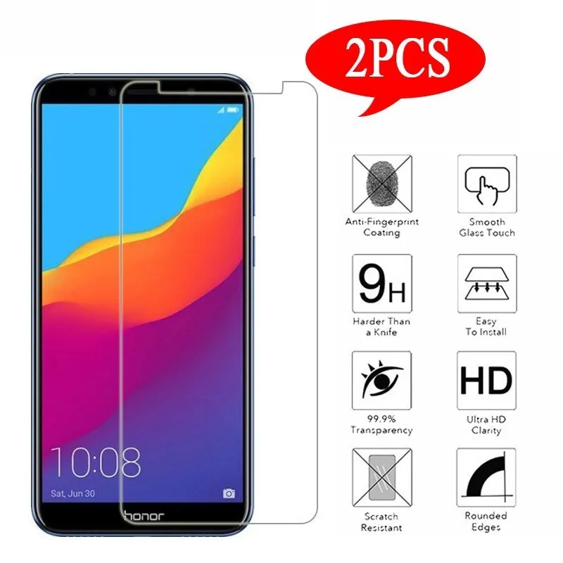 Стекло на Honor 7a Pro закаленное стекло для Huawei 7 A защитная пленка экрана 7apro AUM L29