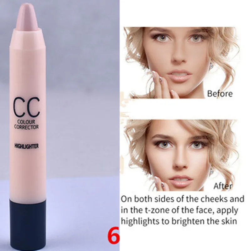 1 шт. Лидер продаж Уход за кожей лица макияж Жидкий тональный крем Stick Скрыть Пятна