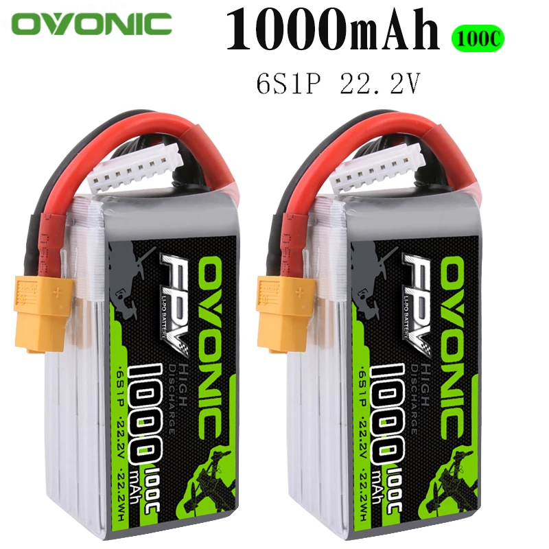 Литий полимерный аккумулятор Ovonic 22 2 в 1000 мАч C 6S1P шт.|Детали и аксессуары| |