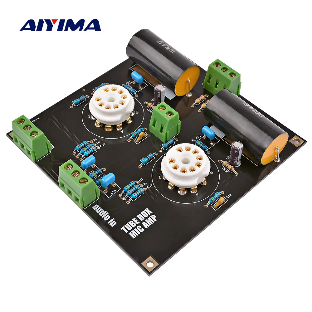 

AIYIMA X10-D Music Fidelity Bile Preamp Tube Amplifier Buffer Board HIFI Preamplifier Dual 12-30V Home Theatre