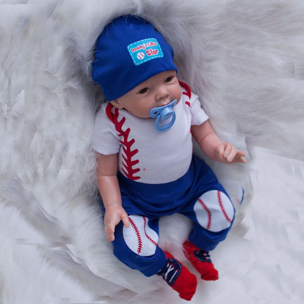 OtardDolls 22 дюймов bebe Reborn Dolls 55 см мягкий силиконовый reborn baby doll реалистичные boneca Игрушки для девочек подарок на день рождения