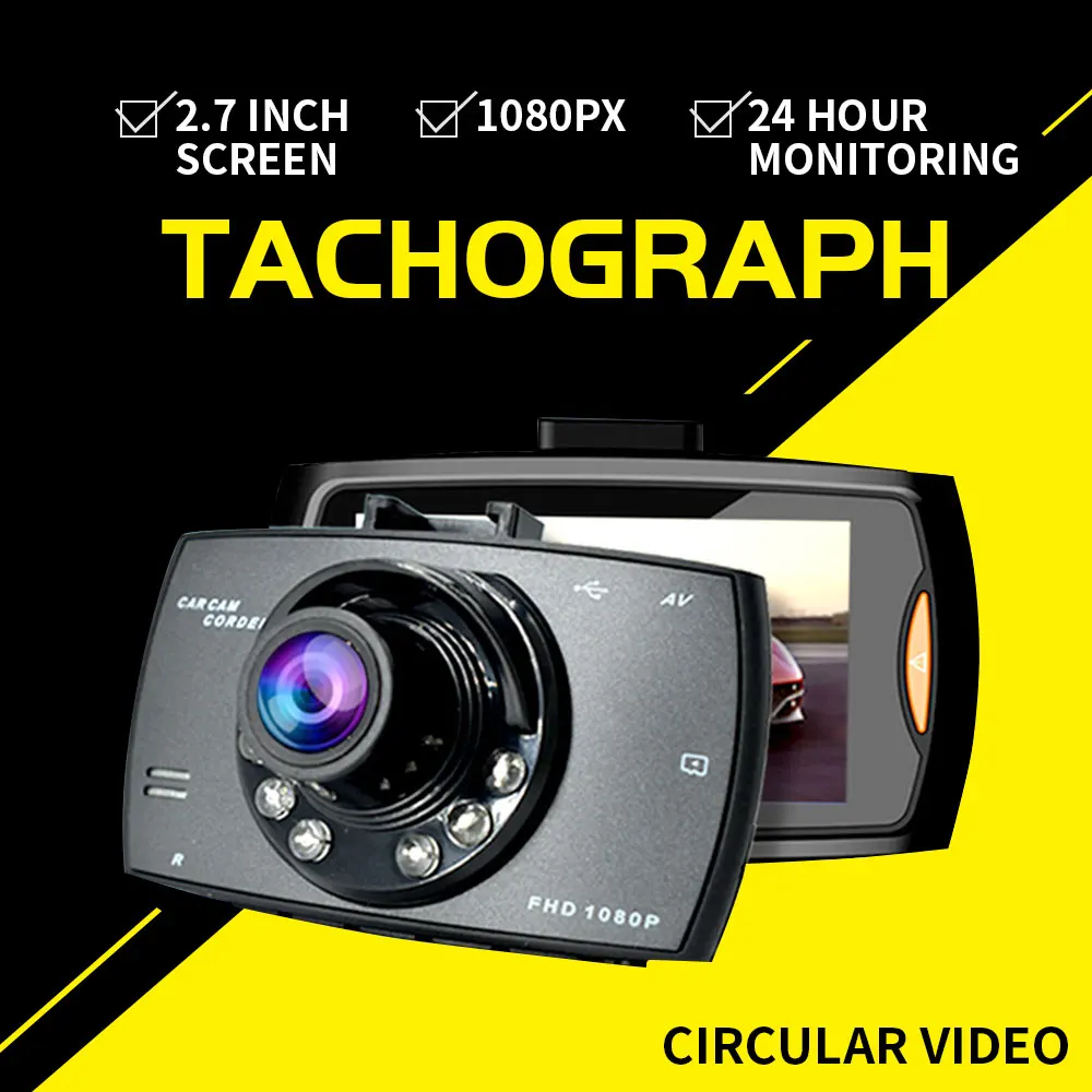 E камера высокой четкости Smart Dash международная версия WiFi ночное видение HD 1080P 2 7