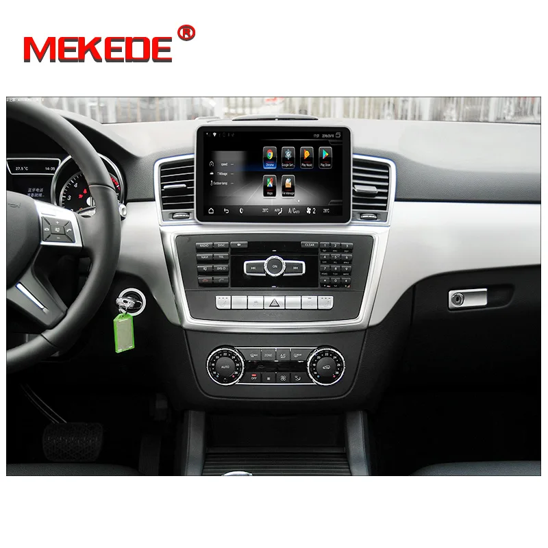 MEKEDE 3G RAM 32G ROM Android 7 1 4G LTE Автомобильный мультимедийный плеер для Mercedes Benz ML W166 2012 2015