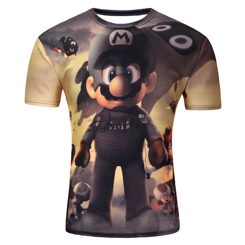 Горячая Распродажа новая модная мужская 3D Футболка с принтом яблока/дерева