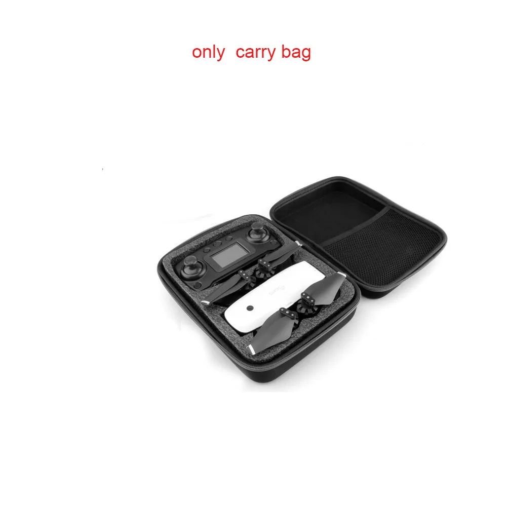 setB only case Lamsam x12 Дрон FPV селфи Дрон складной Дрон с камерой 0.3MP/2MP/5MP HD видео Wifi RC Квадрокоптер - Цвет: setB only case
