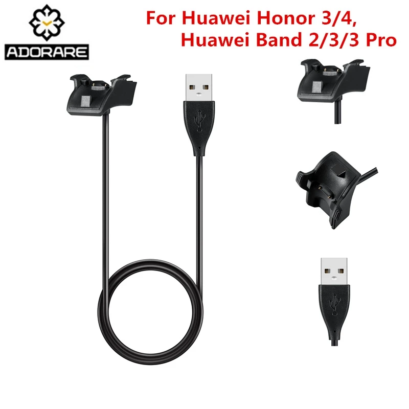Смарт зарядное устройство браслет для huawei Honor Band 4 3 USB Подставка кабеля док