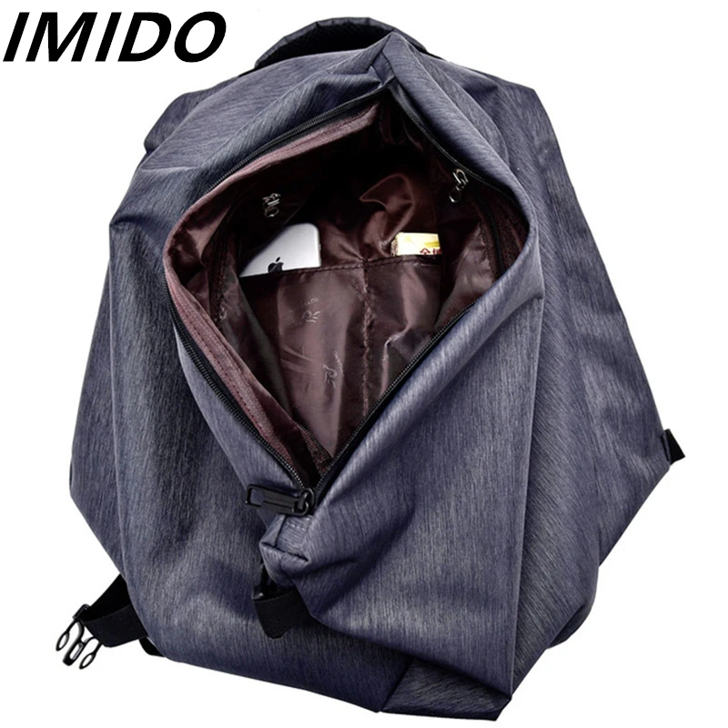 IMIDO 2019 лето новый стиль мужской модный рюкзак персональный студенческий движения