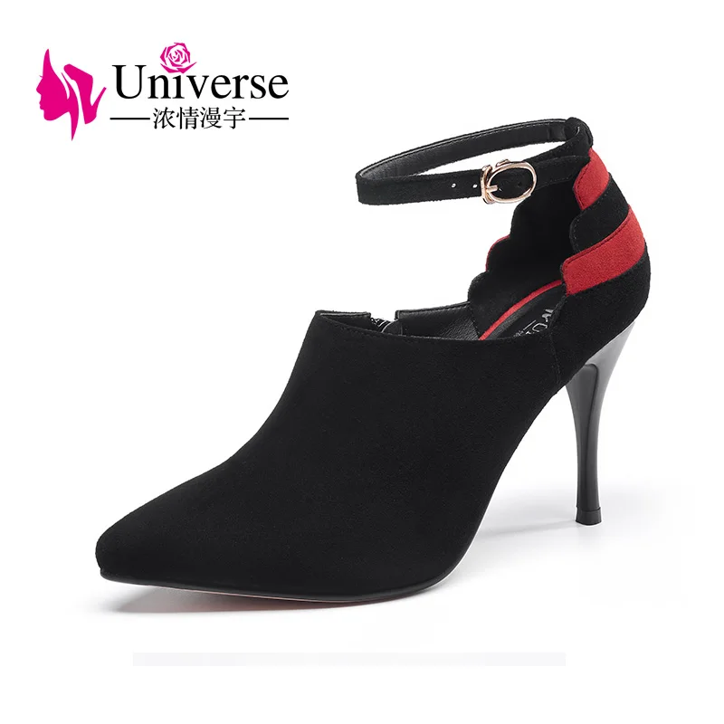 

Universe Autumn Spring Pumps Elegant shoes Woman Super High Heel Shoes Fahion Pointed Toe Pumps G210
