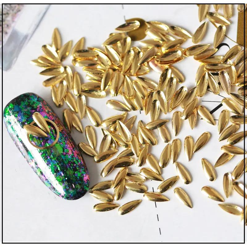 250 шт./лот новейший модный аксессуар для ногтей металлические заклепки дизайна