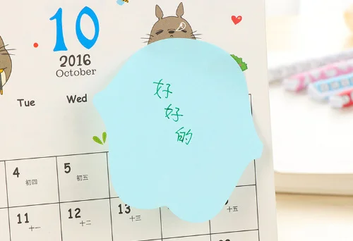 Kawaii фруктовый в форме животных липкий блокнот для заметок Сделай сам стикер