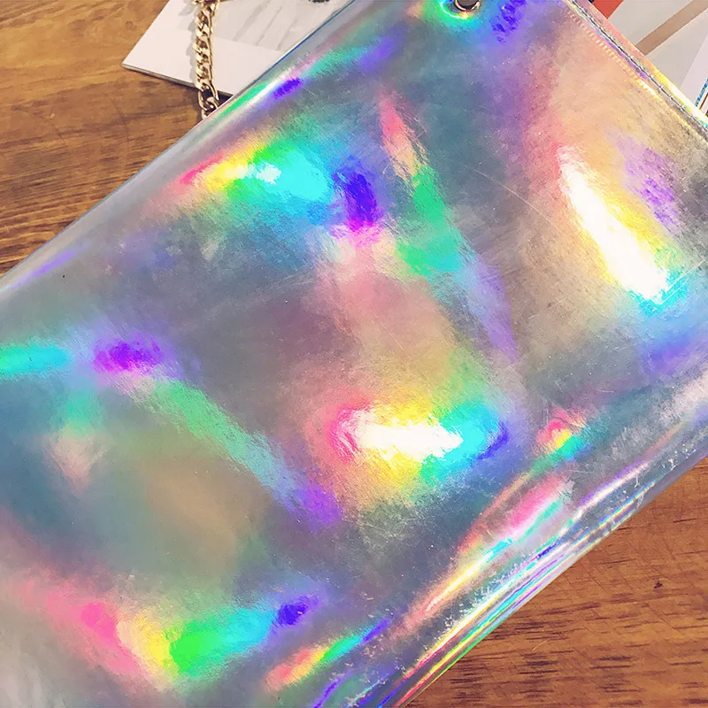 Sac a основной obag женские сумки голографические сумки-мессенджеры лазерные клатч