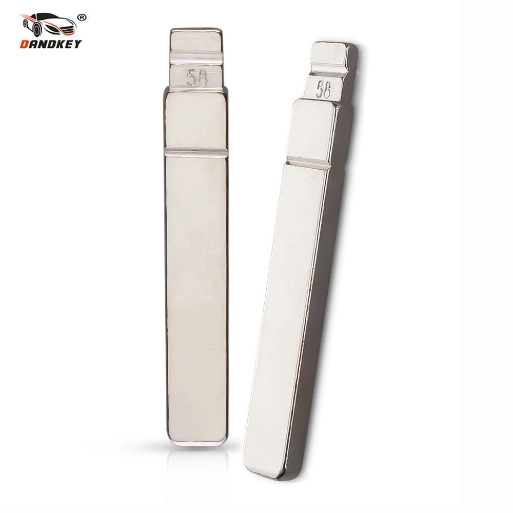 

Dandkey Uncut Flip KD Remote Key Blade VA2 без типа лезвия # 58 для Citroen Triumph для Peugeot 307 207 308 НЕТ. 58