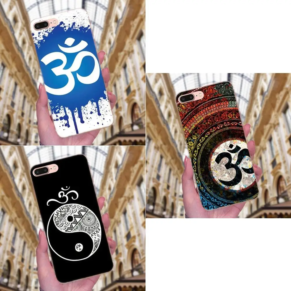 Фото мягкий чехол для телефона Aum Om Yoga Топ Sony Xperia Z Z1 Z2 Z3 Z4 Z5 compact Mini M2 M4 M5 T3 E3 E5 XA XA1 XZ