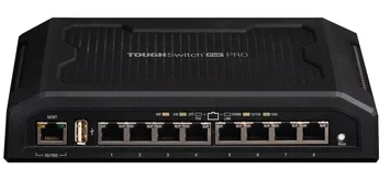 UBNT TS 8 PRO ToughSwitch Порты и разъёмы гигабитный порт PoE передовые Мощность контроллеры