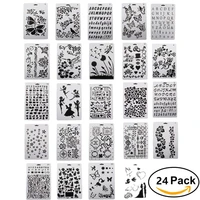 stencils for diy scrapbooking and children creation christmas theme drawing painting stencil set 26cm x 17 5cm
