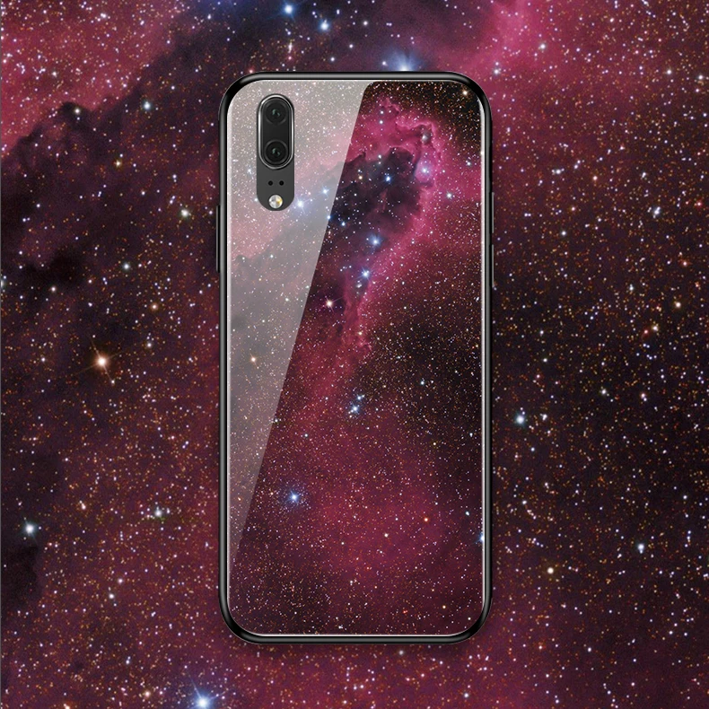 Роскошный чехол из закаленного стекла для телефона HUAWEI P20 30 PRO lite Mate 20 Pro X Nova 3 4 E i Star