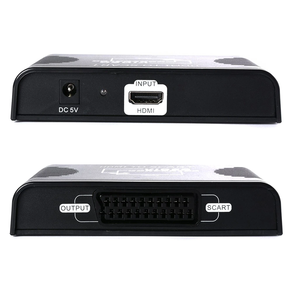 1080P HD HDMI в Scart конвертер вход + выход аудио сплиттер адаптер для Blue Ray DVD STB SKY