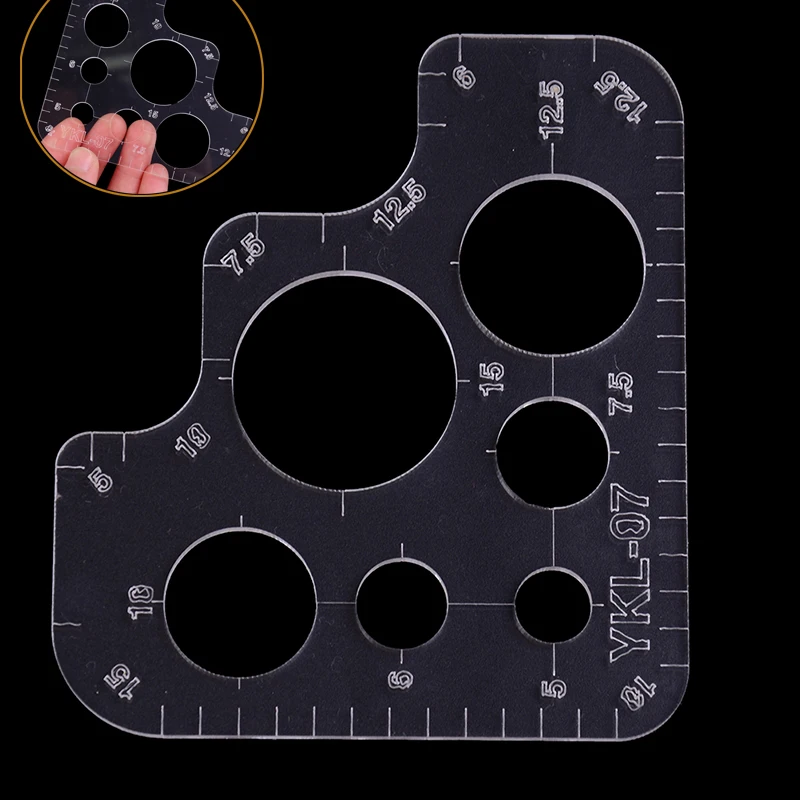1 шт. Сделай Сам инструменты для работы с кожей R Rules закругленные углы