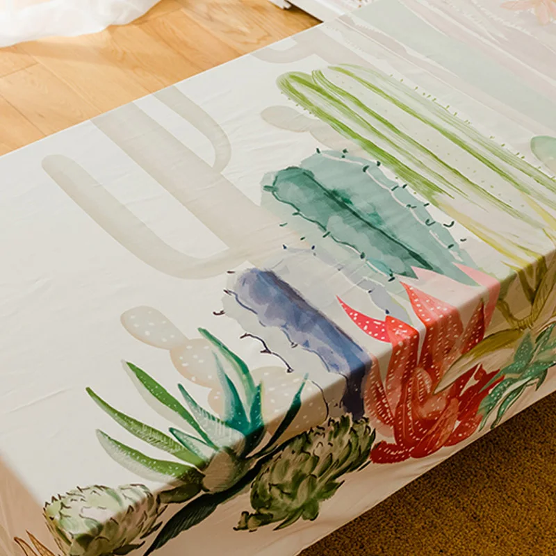 Cotton Cactus Tapestry Wall Hanging Beach Towel Blanket Yoga Mat Bedspread Table Cloth 2017ing | Дом и сад
