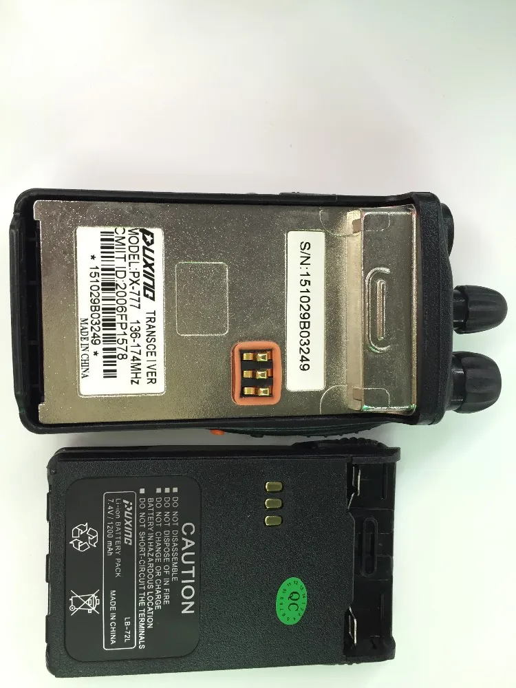 Puxing PX-777 двухстороннее радио УКВ 136-174 или 400-480 МГц 5 Вт 477 МГц портативная рация PX 777