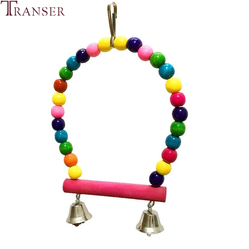 Игрушки для птиц Transer 5 шт./лот деревянный мост бисероплетения цветные