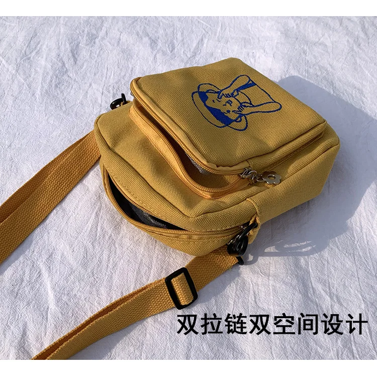 Модные женские холщовые сумки на плечо Новое поступление 2020 студенческие