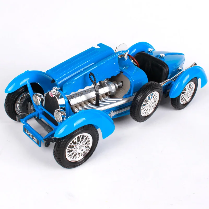 Bburago 1:18 1934 Bugatti &quotТип 59&quot модель автомобиля ретро классический автомобиль литья