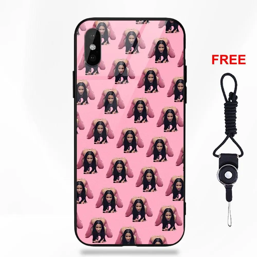 Vvcqod Nicki Minaj хип хоп для Apple iPhone 5 5C 5S SE 6 S 7 8 Plus X XS Max XR Мягкие TPU оправа закаленное