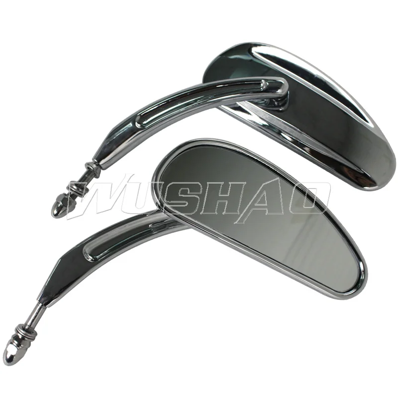 Мотоциклетные боковые зеркала заднего вида для Harley Dyna CVO Softail Electra Glide Road King Fat Boy Low Rider FXDL Sportster 1200 883