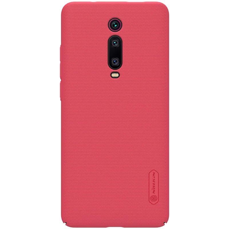 Красный for Xiaomi Redmi K20 Pro Mi9T Mi 9T Pro Nillkin Super Frosted Shield Hard Back Cover for Xiaomi Mi9T Mi A1 A2 9 8 SE Phone Case - Цвет: Красный