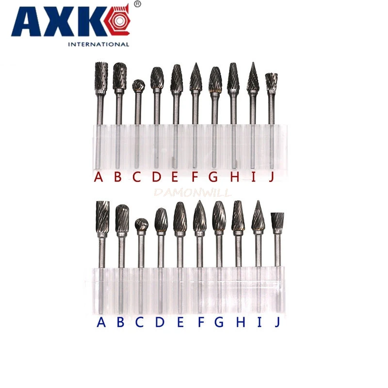 10 шт. брелок вольфрамная сталь Шлифовальная головка из карбида вольфрама