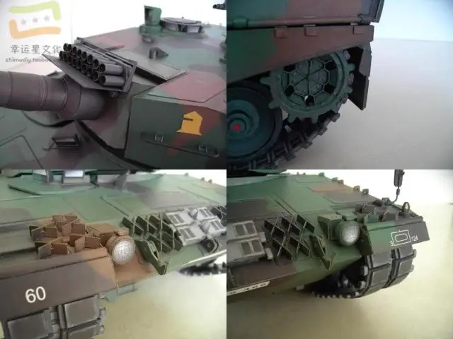 1:16 Леопард 2A4 основной боевой танк военная модель 3D бумажная модель бумага для рукоделия «сделай сам» плесень дисплей игрушка