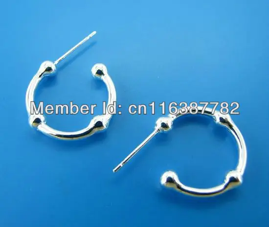 GY-PE169 Free Shipping wholesale lots 925 silver fashion jewelry earrings on sale flsa ocza wuia | Украшения и аксессуары