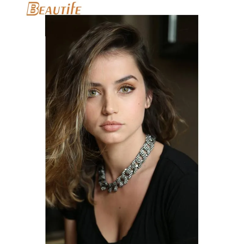 Индивидуальный плакат Ana de Armas украшение для дома модный настенный из шелковой