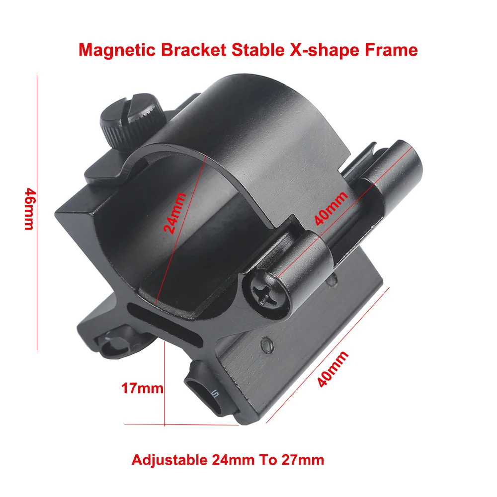 1pc Hunting Rifle Optical Sight Bracket Torch Gun Scope Mounts Accessories 30mm Diameter Flashlight Clip Laser Tube Clamp | Спорт и