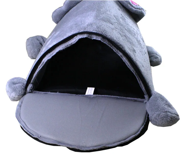 Новая Серая подстилка мышь для маленьких кошек и собак съемная поцелуев