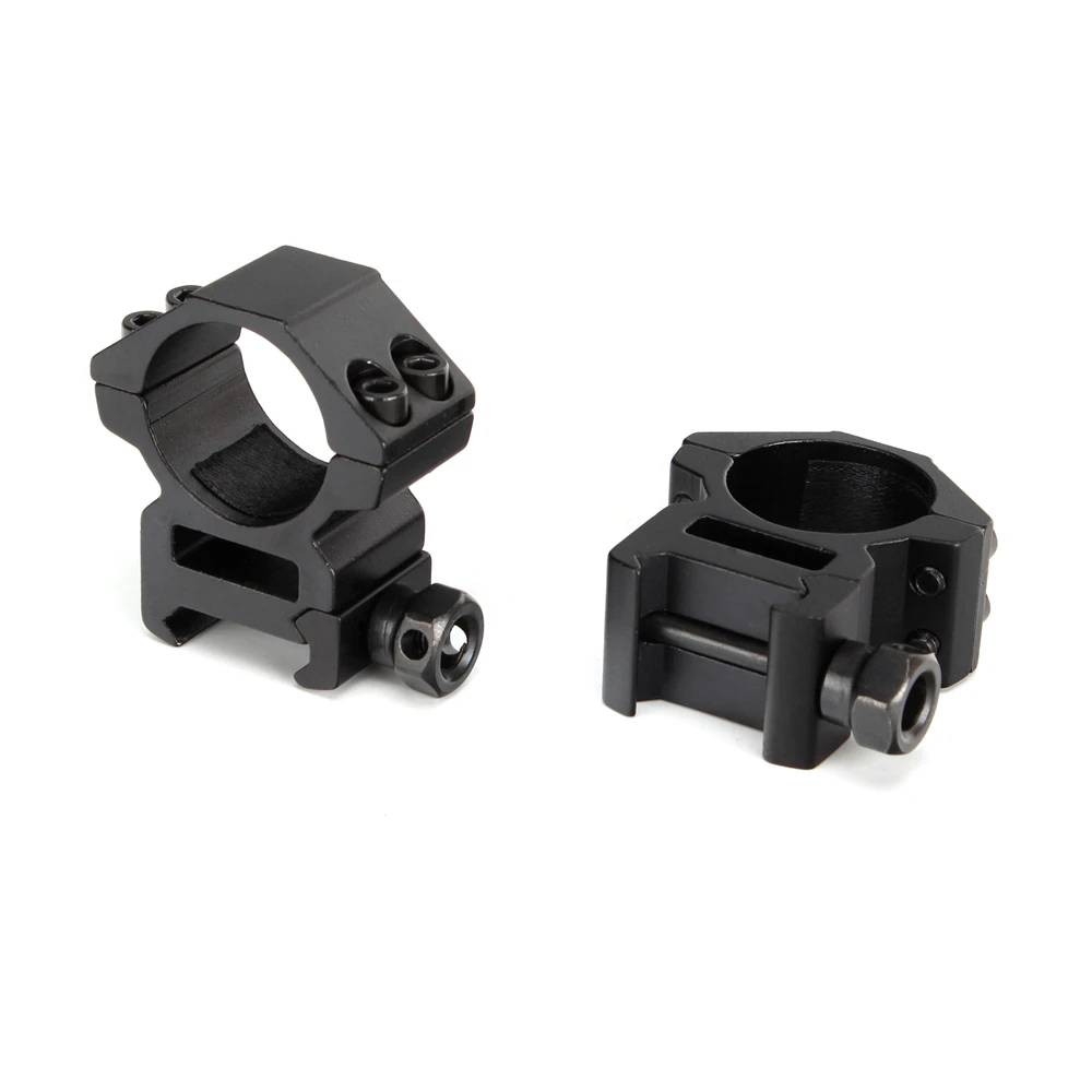 ohhunt 2PCs Tactical 1 inch 25.4mm Scope Rings Picatinny Rail Mount Medium Profile Hunting Riflescope for Rifle | Спорт и