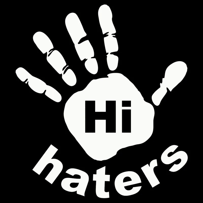 Tancredy The 2nd Half Price 15 2*13 5 cm Hi Haters 3D автомобильный Стайлинг декоративная наклейка