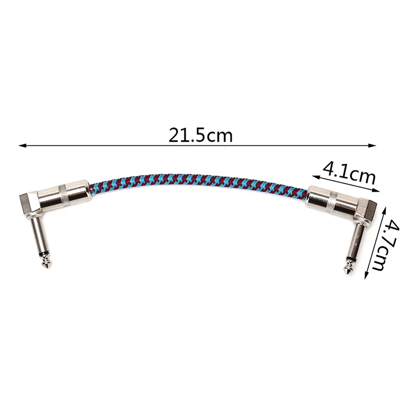 

Electric Guitar Effect Pedal Patch Connect Cable Wire Bass Cord Audio AMP String Adapter Instrument