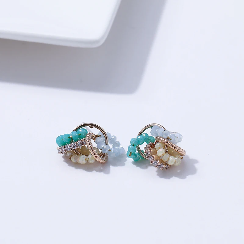 Yhpup, модные роскошные серьги-гвоздики со стразами, медь, 16 K, S925 серебро, Шарм Oorbellen для женщин, вечерние ювелирные изделия, подарок