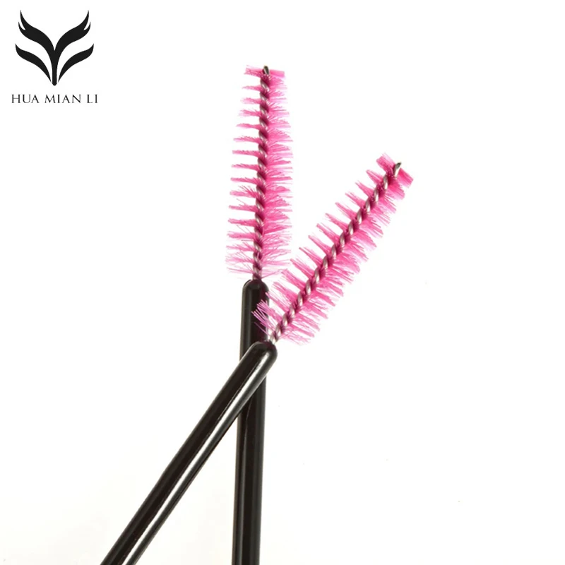 50 шт. одноразовые компактные аппликаторы для туши глаз|escova maquiagem|disposable eyelash brushmascara