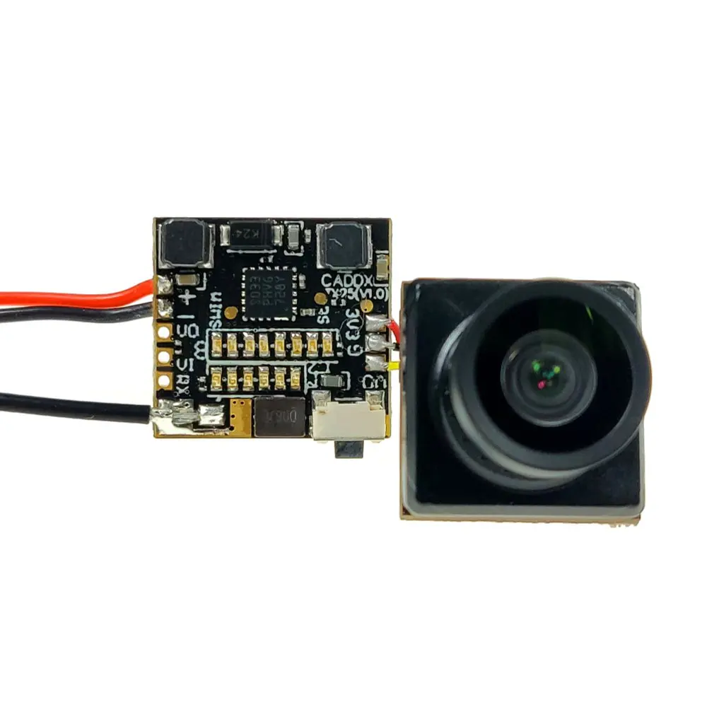 Новое поступление Caddx Firefly 1/3 &quotCMOS 1200TVL 2 1 мм объектив 16:9/4:3 NTSC/PAL FPV камера с VTX для RC