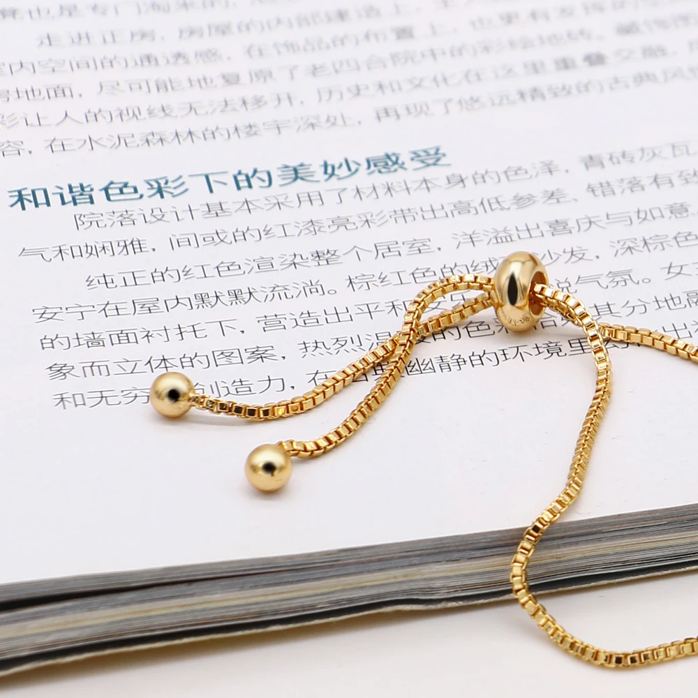 

Fashion Elegant Butterfly Bracelets For Women Vintage Gold Color Handmade Box Chain Adjustable Bracelet Beach Jewelry for Women