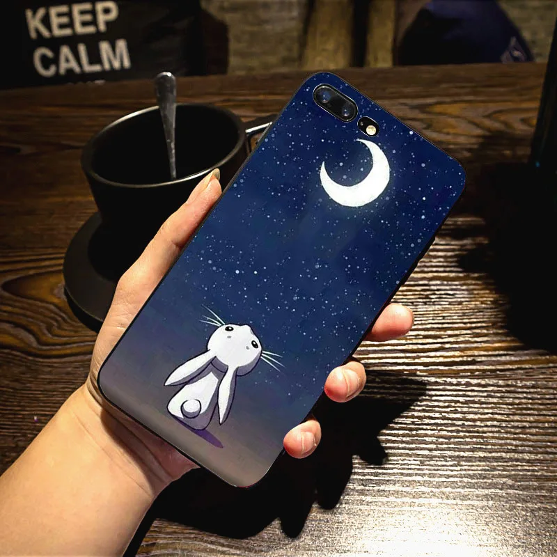 MaiYaCa Moon Bunny rabbit стиль высокое качество классические аксессуары для телефона чехол