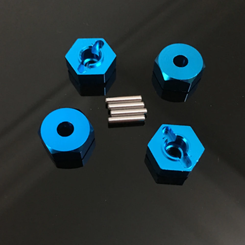 2019 New Arrival 4Pcs 12mm Hex Wheel Hub Mount And Pins Durable Practical For RC 1/10 TRA Slash | Игрушки и хобби